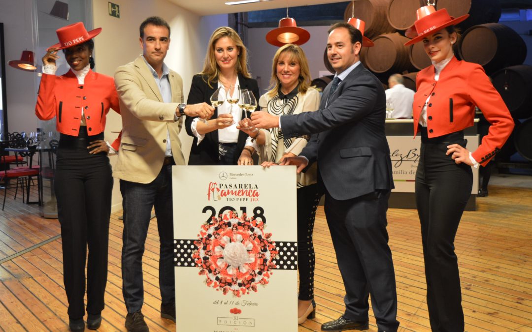 Presentadas las novedades de la Pasarela Flamenca Jerez – Tío Pepe 2018